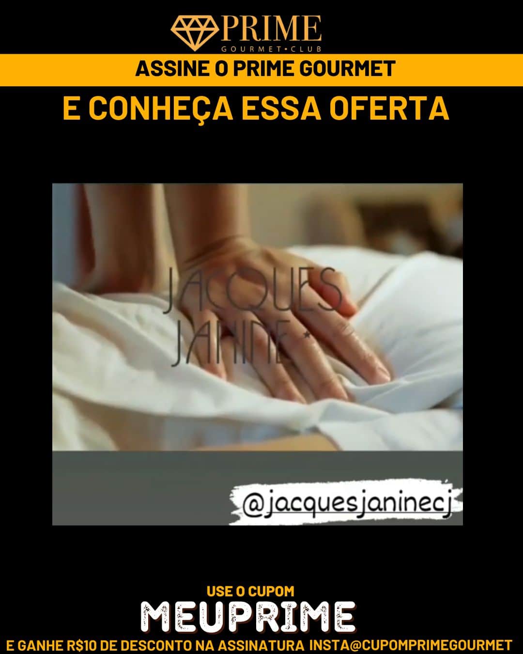 Jacques assinando o Prime Gourmet