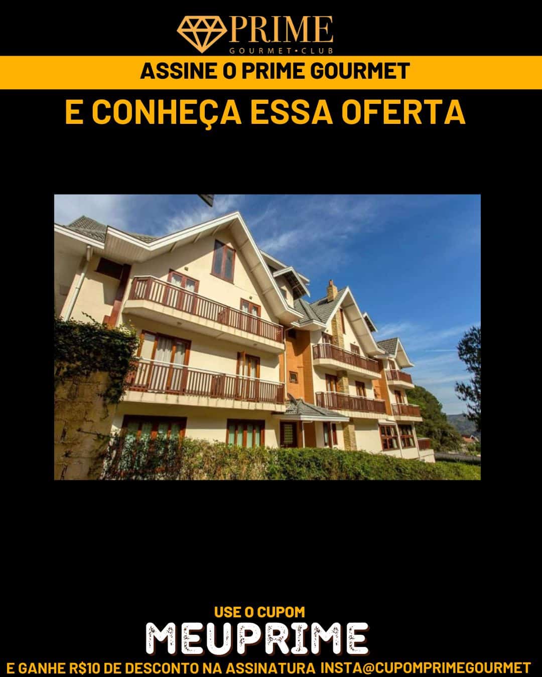 Prime Gourmet Campos do Jordão - Pousada Jóia da Serra