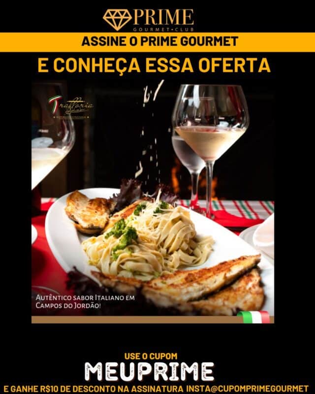 Prime Gourmet Campos do Jordão -Restaurante Trattoria Salvador