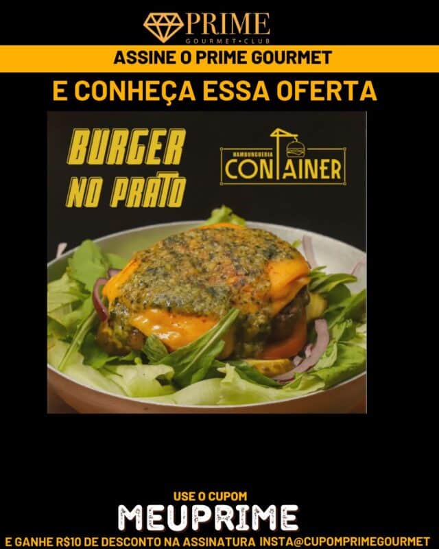 Prime Gourmet Campos do Jordão - Hamburgueria Container