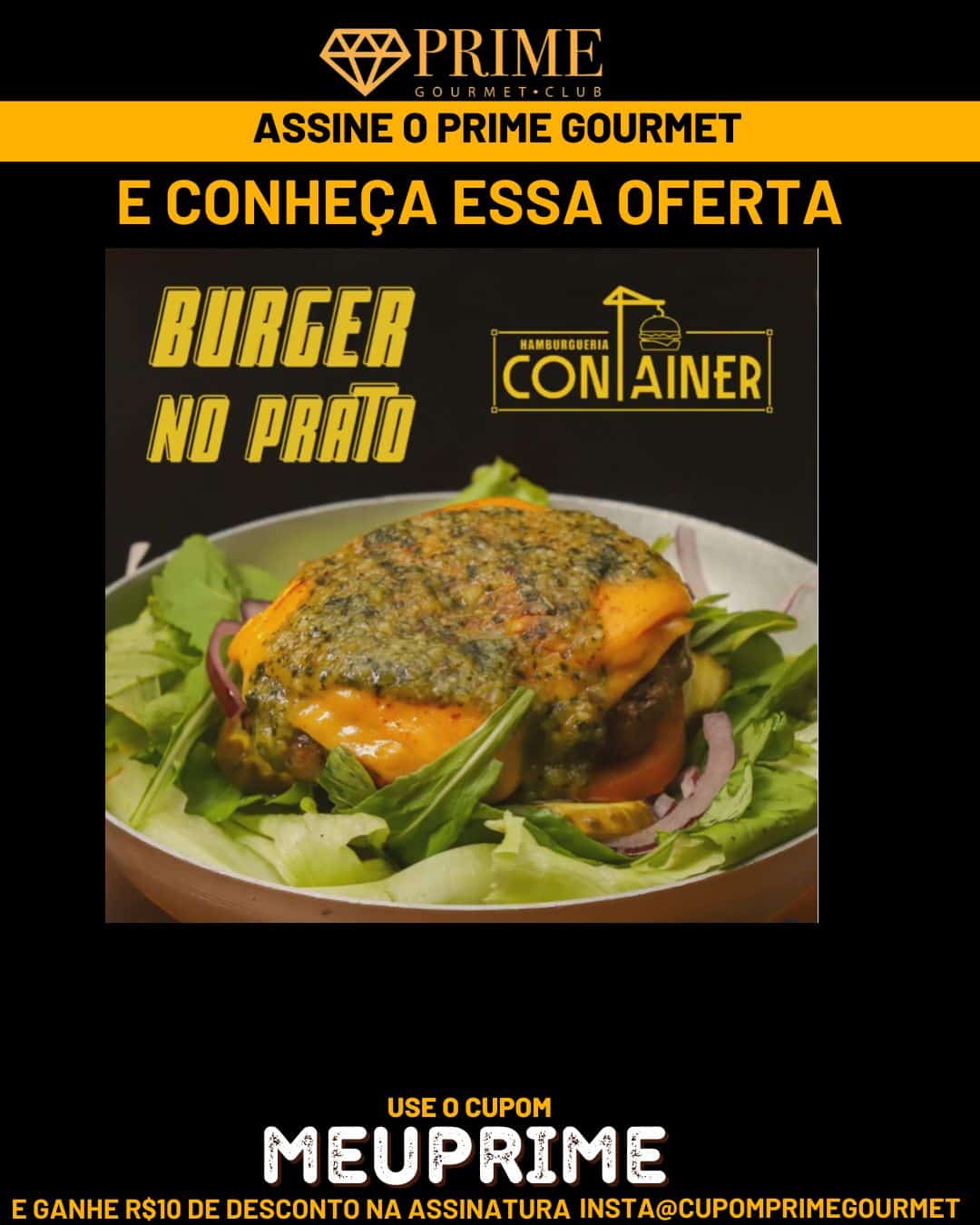 Prime Gourmet Campos do Jordão - Hamburgueria Container