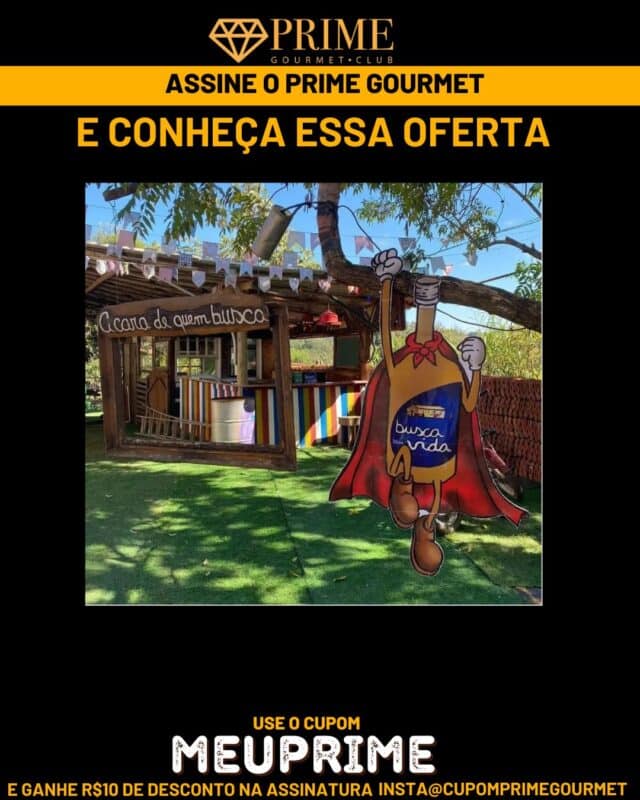 Porão Jordão promoção Prime Gourmet assinatura