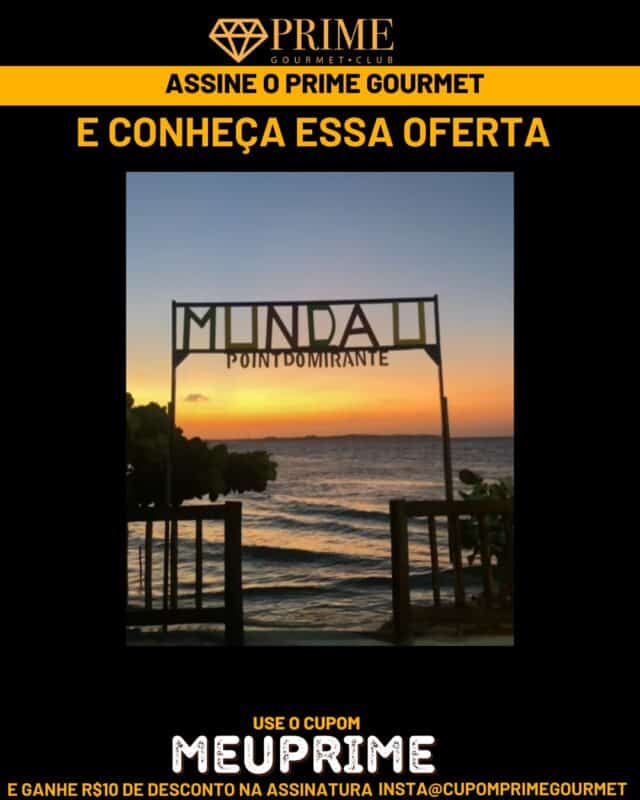 Imagem promovendo assinatura do Prime Gourmet da The Coral