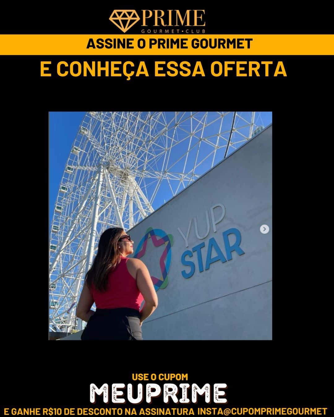 Imagem promocional do serviço Assine Prime Gourmet
