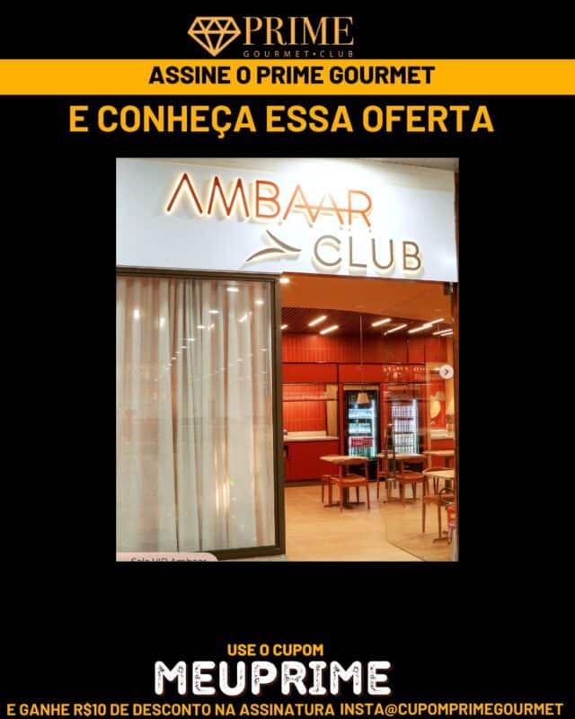 Assine Prime Gourmet no Ambaar Clube