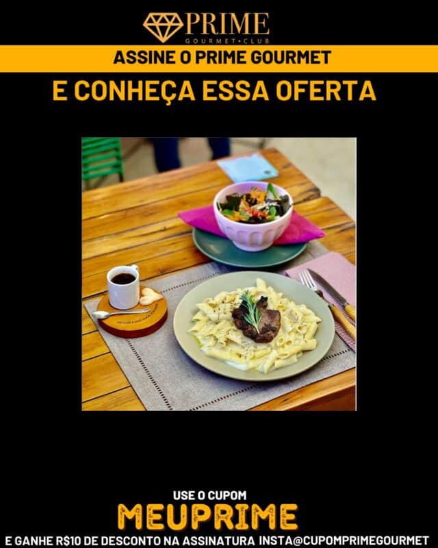 Imagem promocional do Nupe Café Prime Gourmet Club