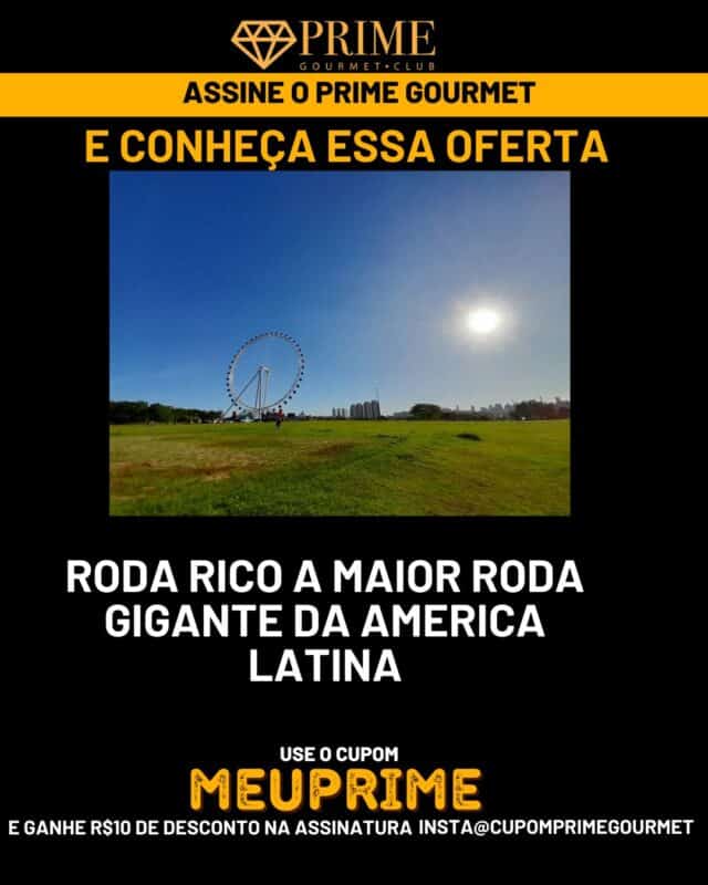 Cupom do Prime Gourmet Club Campinas, use 'MeuPrime'
