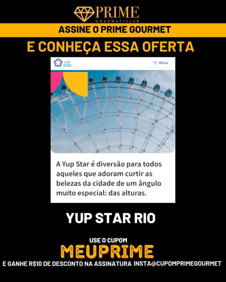 yup star rio,yup star,prime gourmet campinas,prime gourmet rio de janeiro