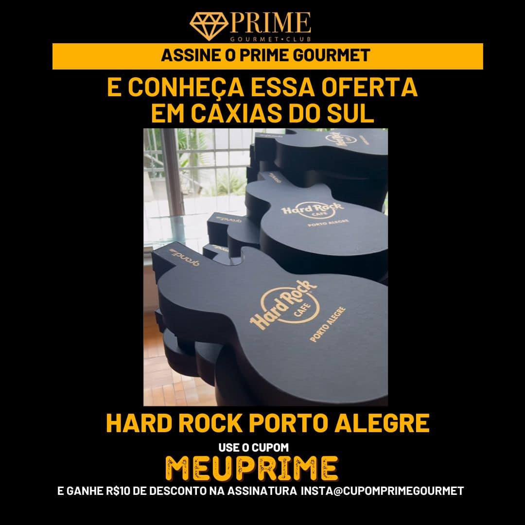 Cupom de desconto Prime Gourmet Club em Porto Alegre