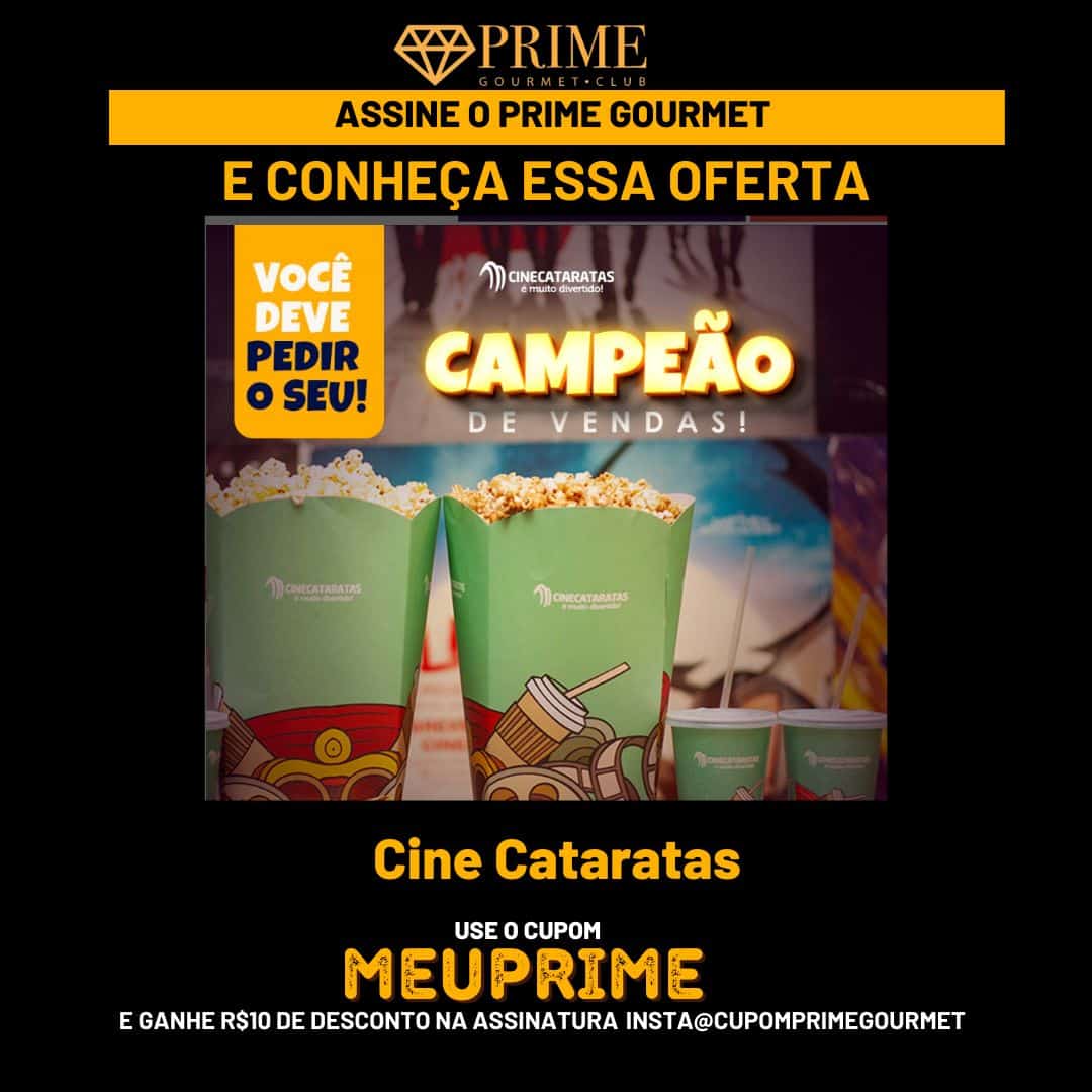 Cupom de desconto Prime Gourmet Club Foz do Iguaçu