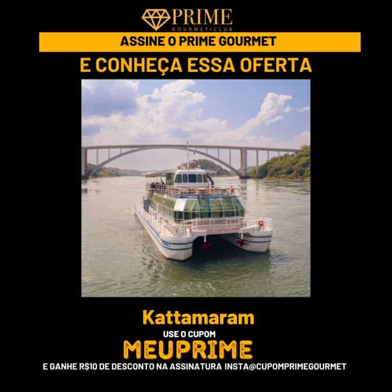 kattamaram foz do iguaçu,prime gourmet kattamaram,catamaram