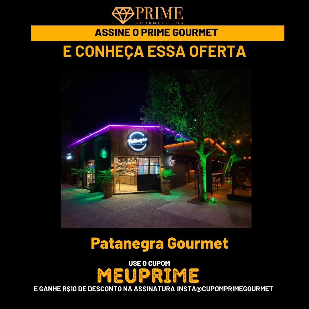 Cupom desconto Prime Gourmet Club Foz do Iguaçu