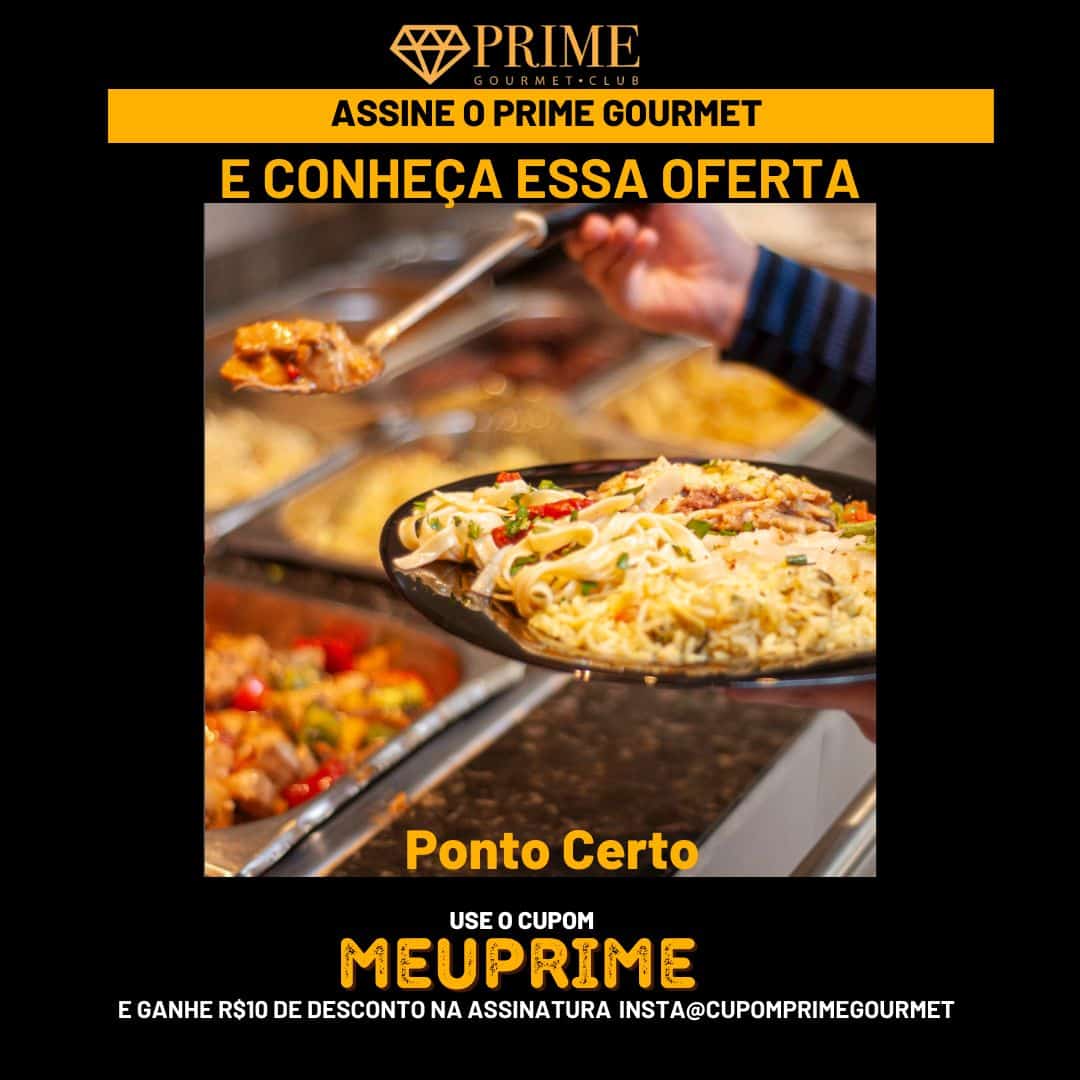 Cupom desconto Prime Gourmet Club Foz do Iguaçu