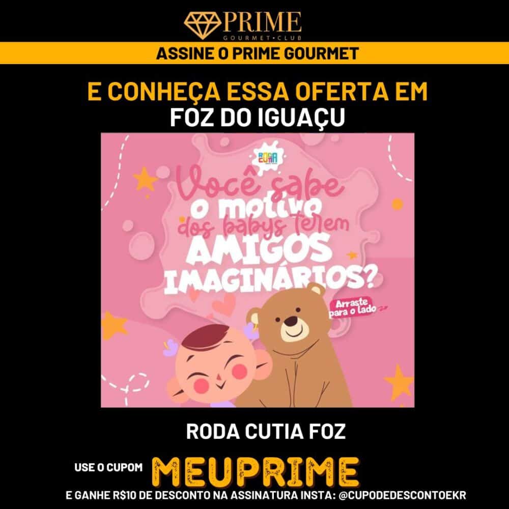 Publicidade Prime Gourmet Club Foz do Iguaçu.