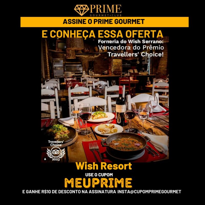 Cupom de desconto Prime Gourmet Club em Foz do Iguaçu