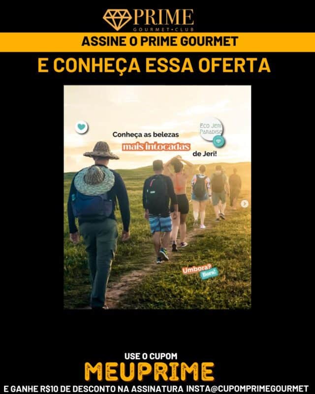 Trekking Prime Gourmet Club com cupom de desconto MeuPrime