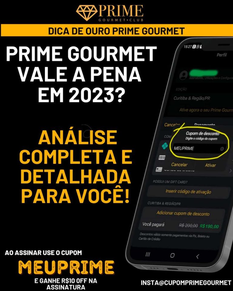 o aplicativo prime gourmet ainda vale a pena no Maranhão em 2023?,Prime Gourmet Club Vale a pena no Maranhão?,prime gourmet vale a pena no Maranhão?