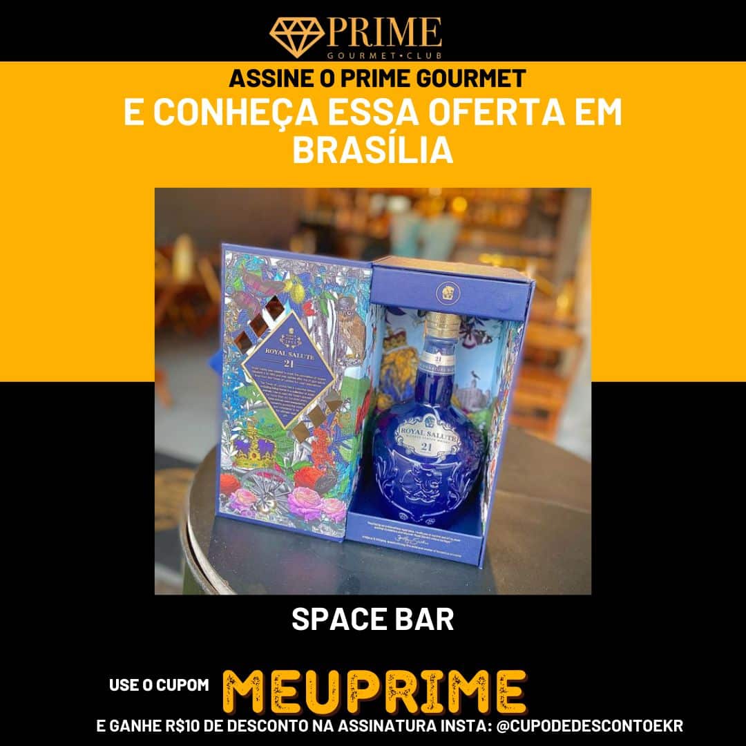 Oferta de whiskies Premium em Brasília.