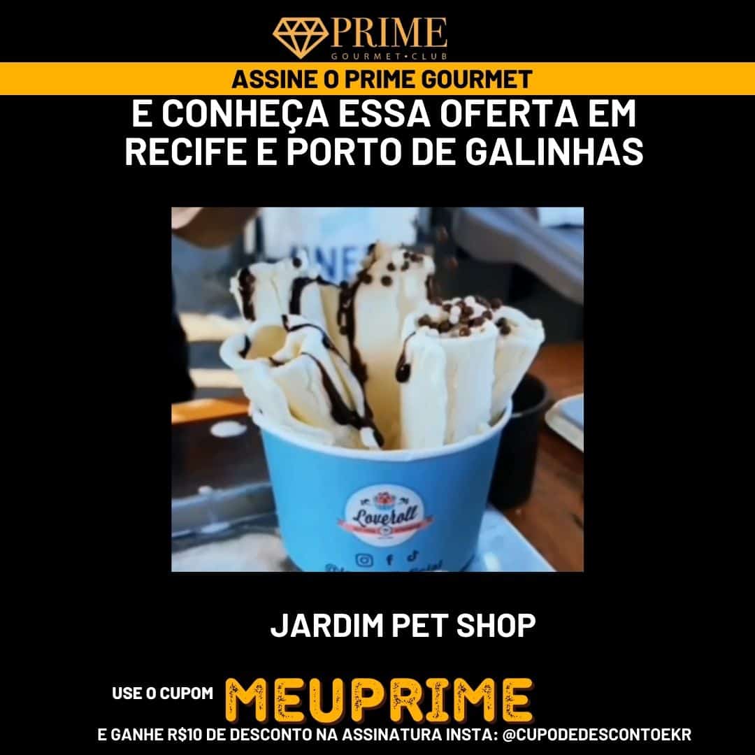 Sorvete artesanal com desconto Prime Gourmet em Recife.