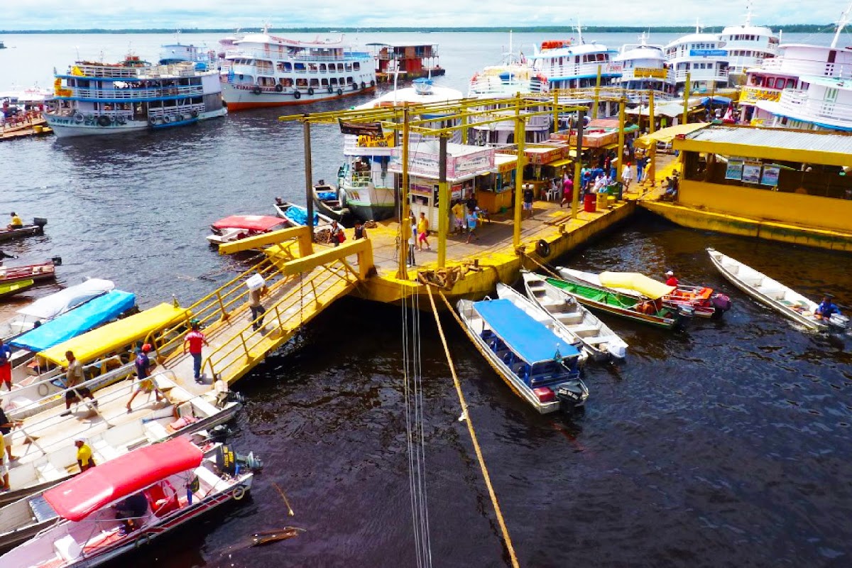 Foto real de Porto de Manaus