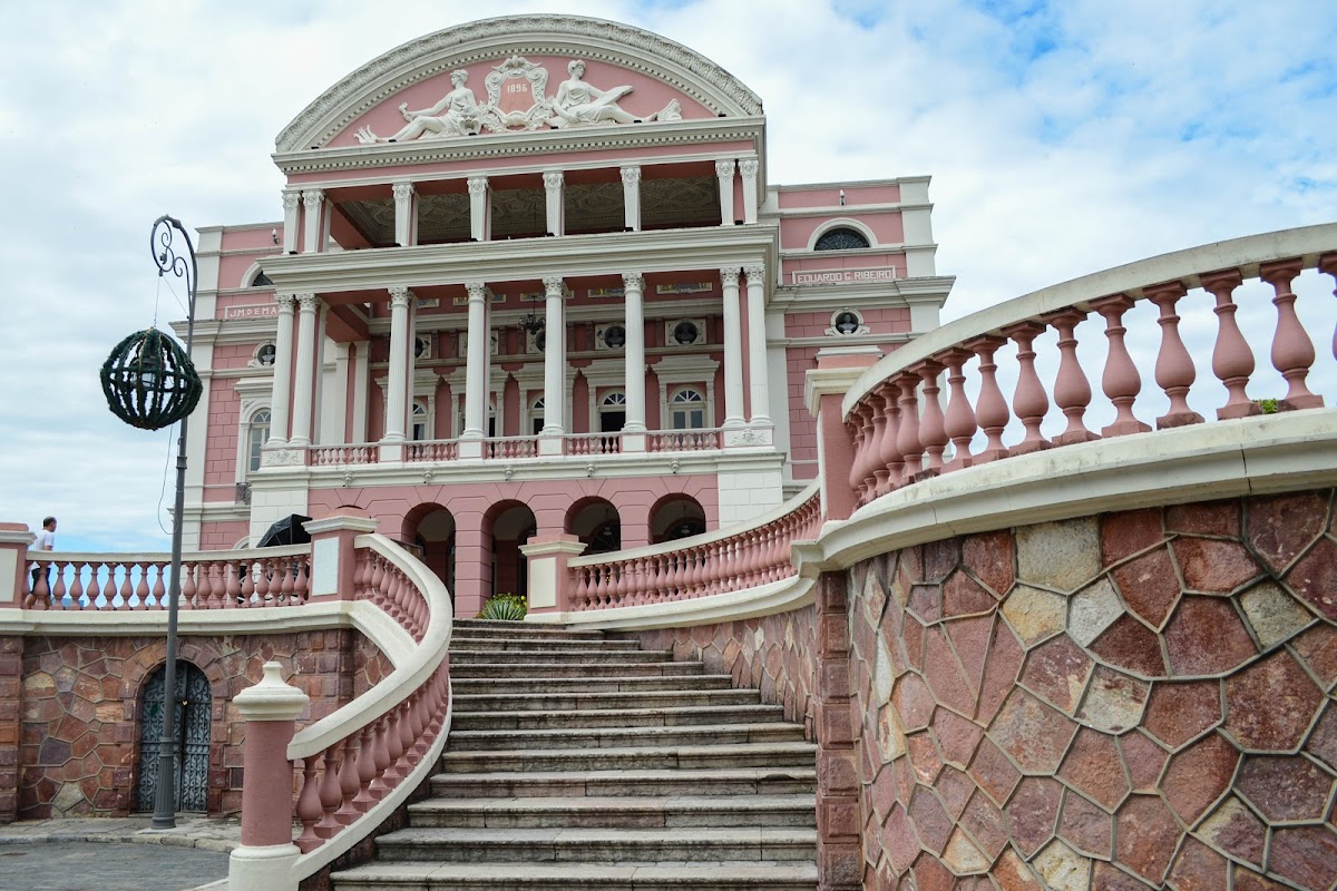 Foto real de Teatro Amazonas