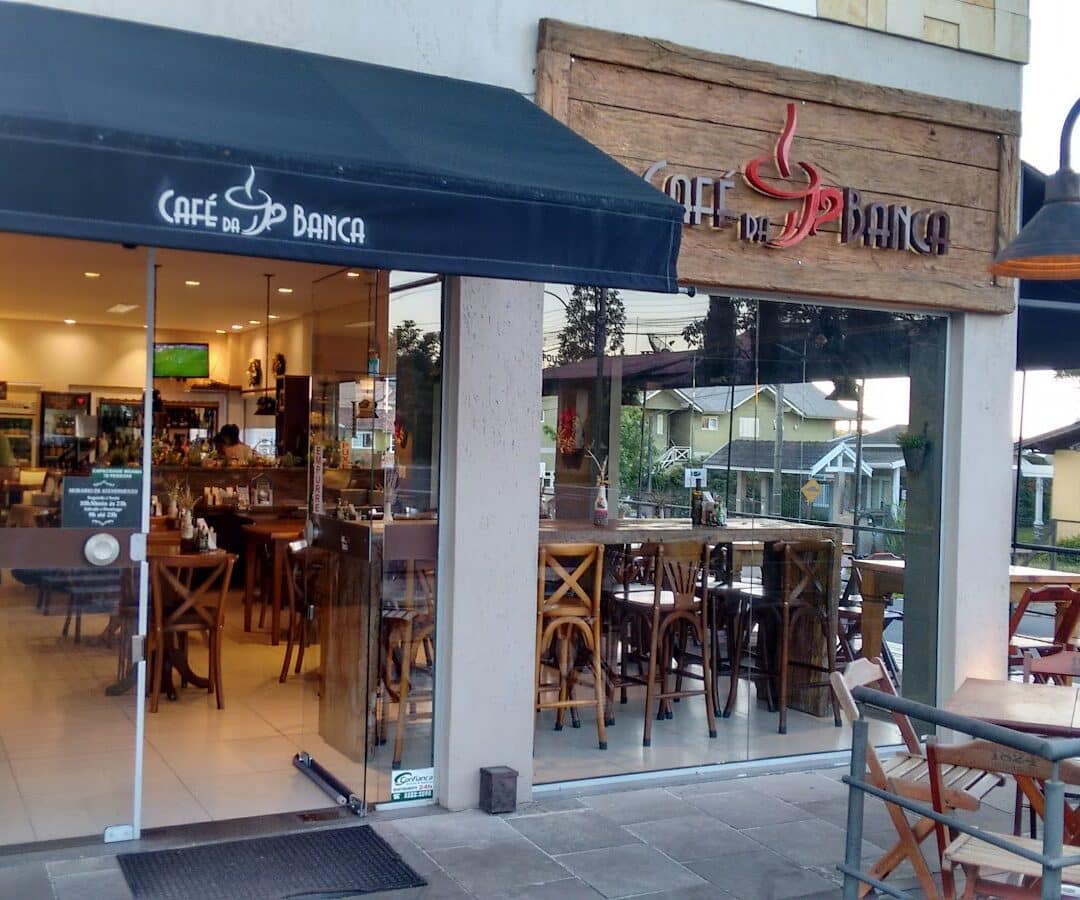 Foto real de Rua do Café