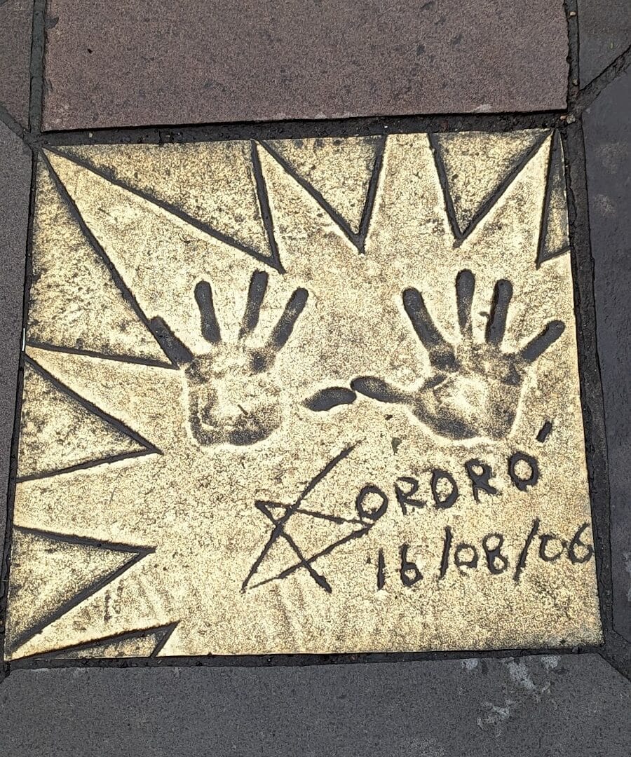 Foto real de Calçada da Fama