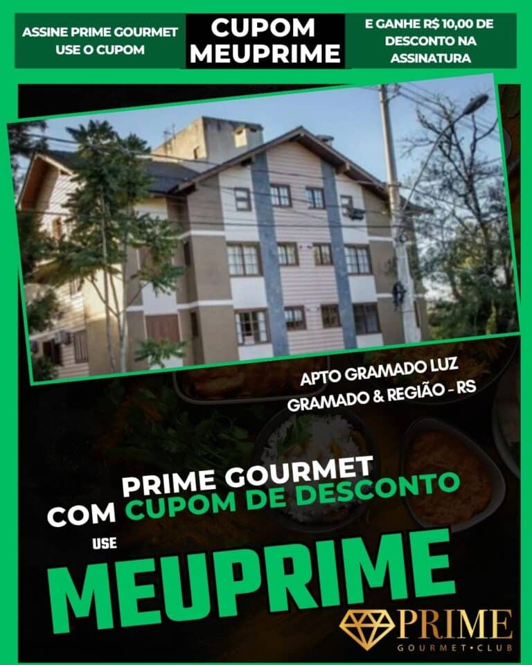 cupom prime gourmet gramado