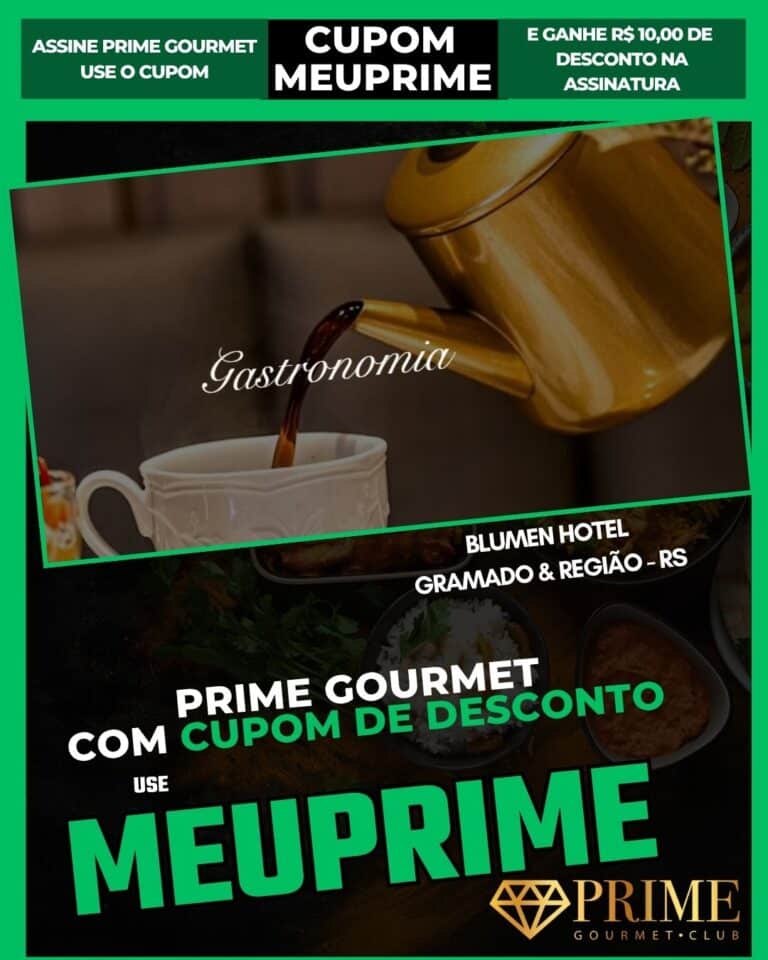 cupom prime gourmet gramado