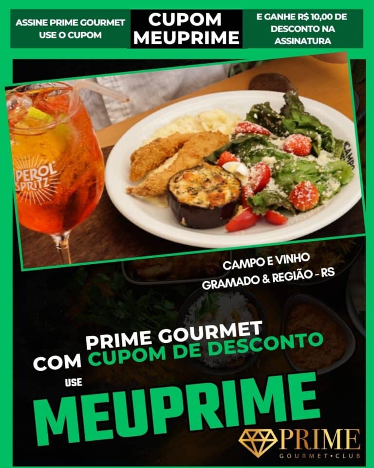 cupom prime gourmet gramado