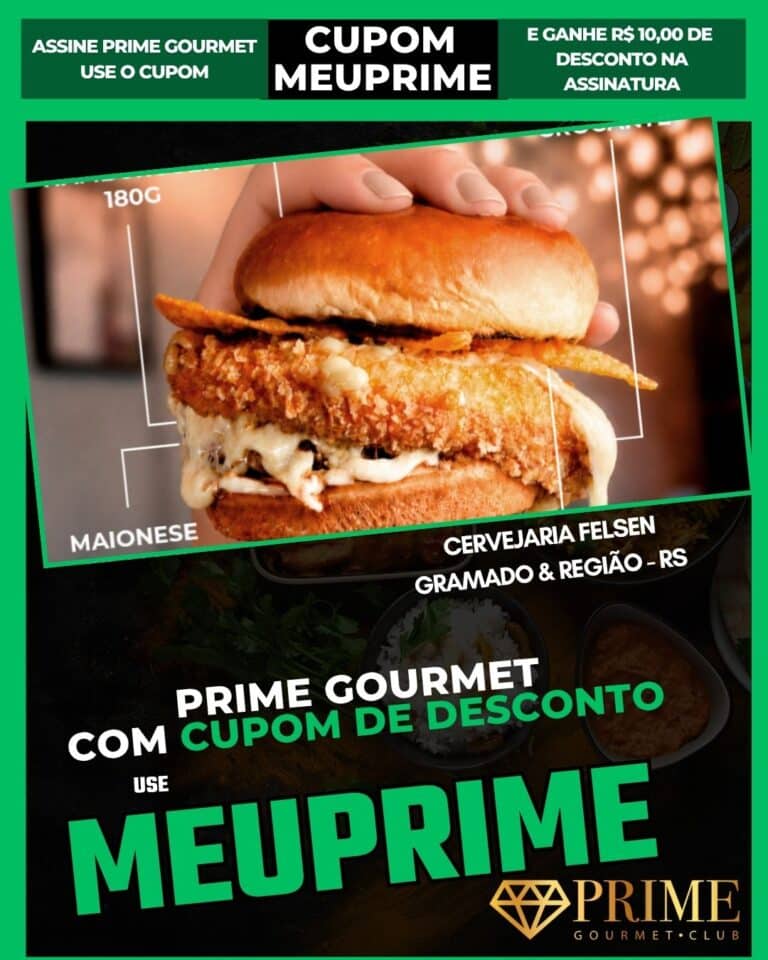 cupom prime gourmet gramado