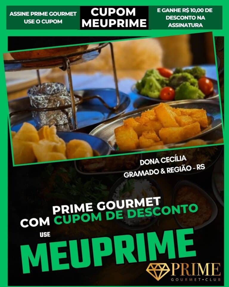 cupom prime gourmet gramado