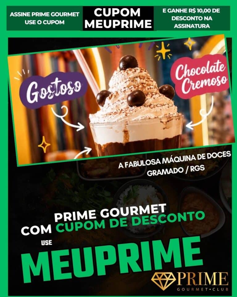 cupom prime gourmet gramado