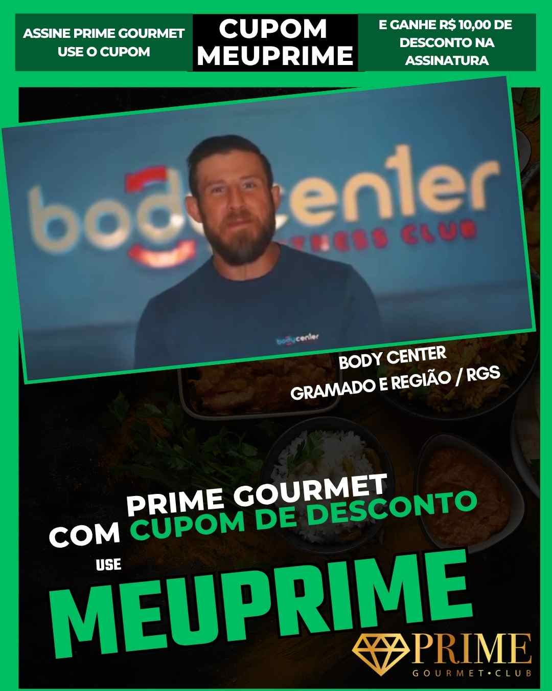 Promoção Prime Gourmet com cupom MEUPRIME