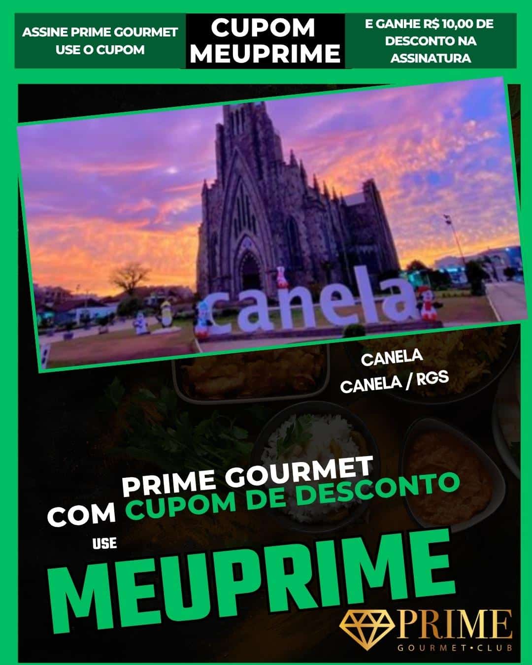 Catedral de Pedra em Canela com cupom Prime Gourmet
