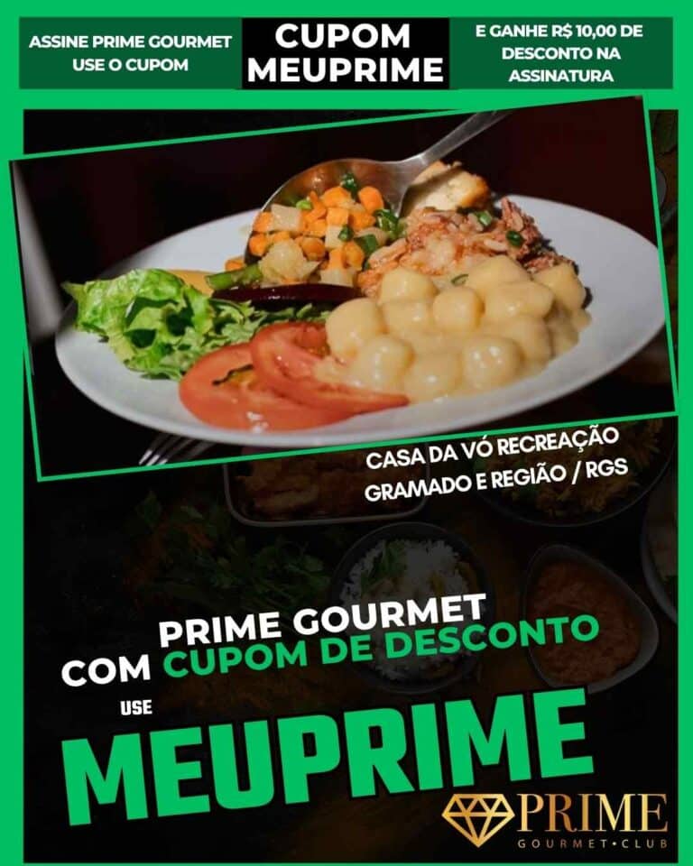 cupom prime gourmet gramado