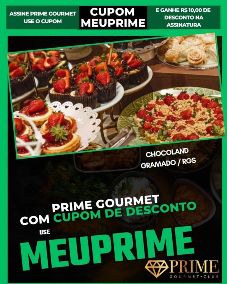 cupom prime gourmet gramado