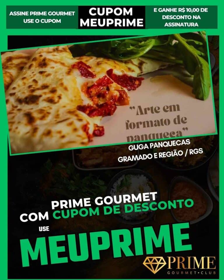 cupom prime gourmet gramado