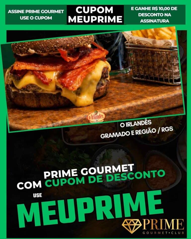 cupom prime gourmet gramado