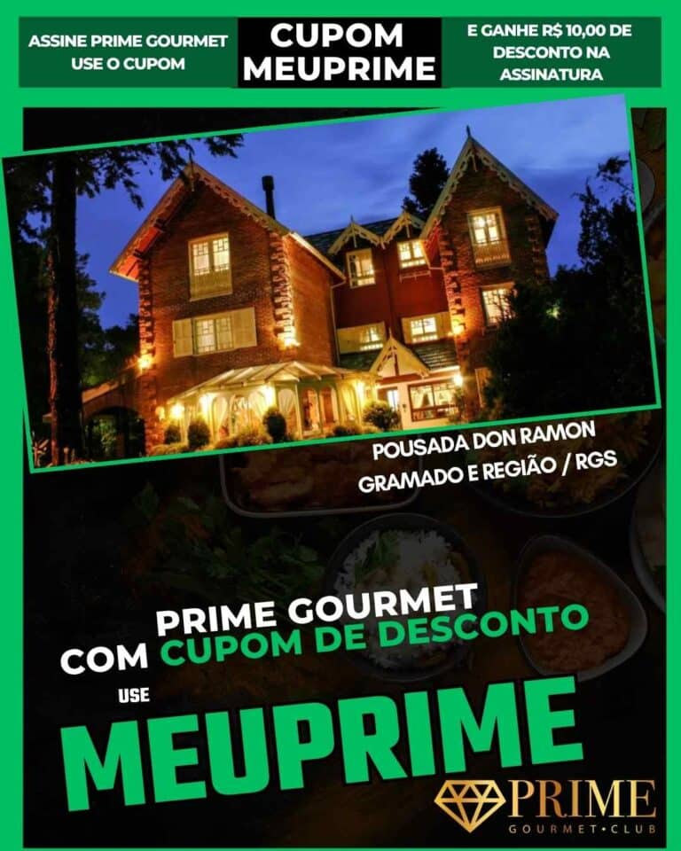 cupom prime gourmet gramado