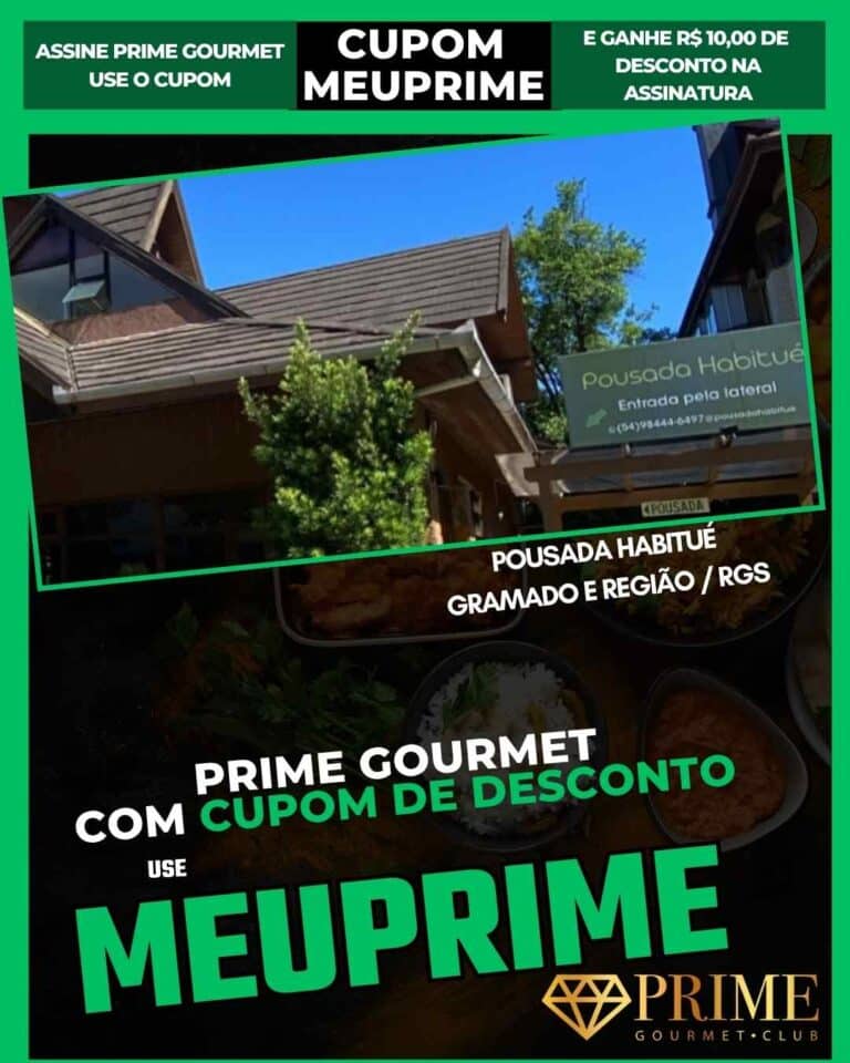 cupom prime gourmet gramado