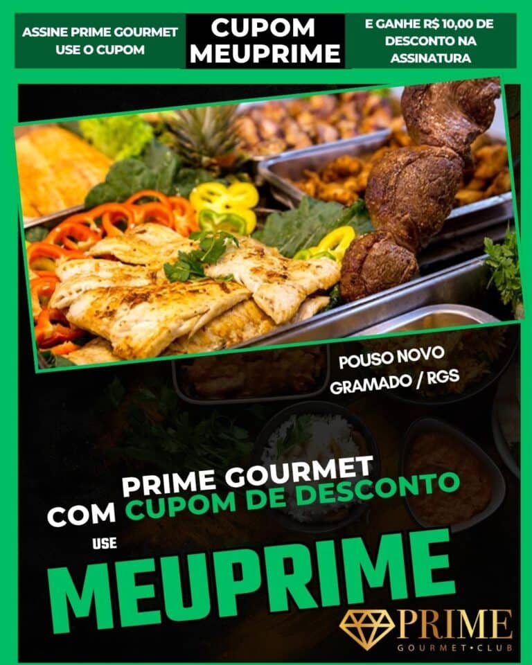 cupom prime gourmet gramado