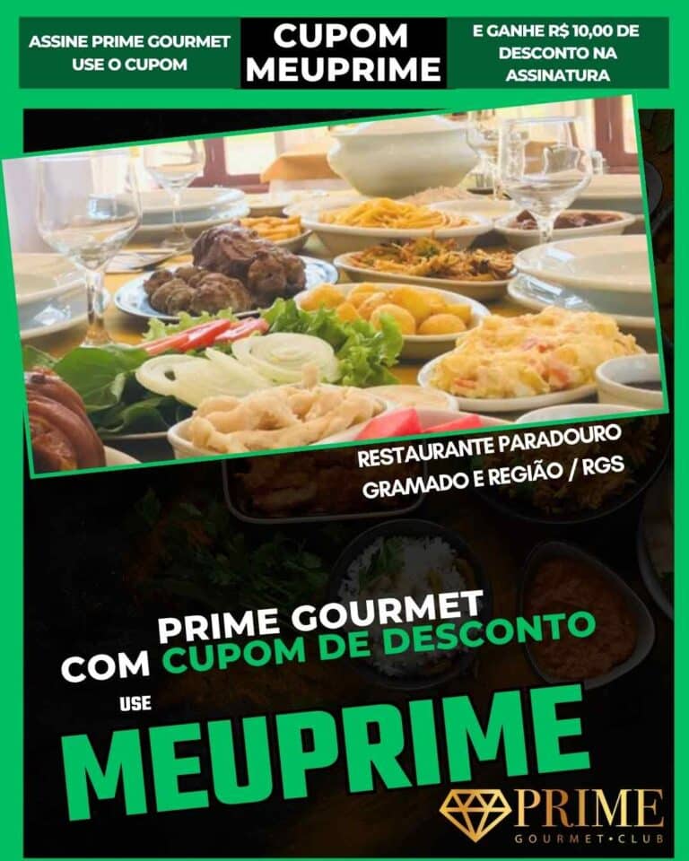 cupom prime gourmet gramado