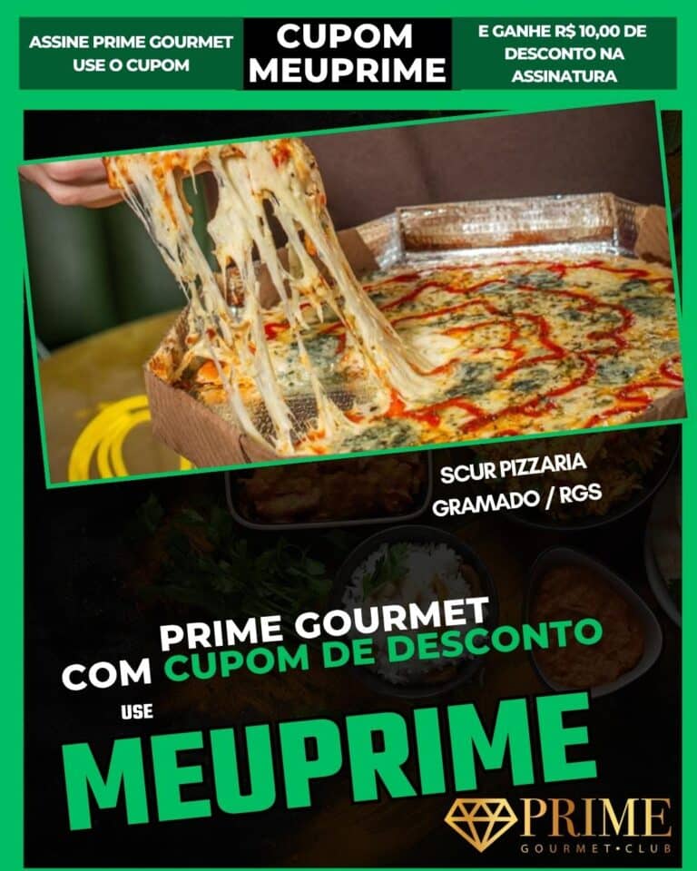 cupom prime gourmet gramado