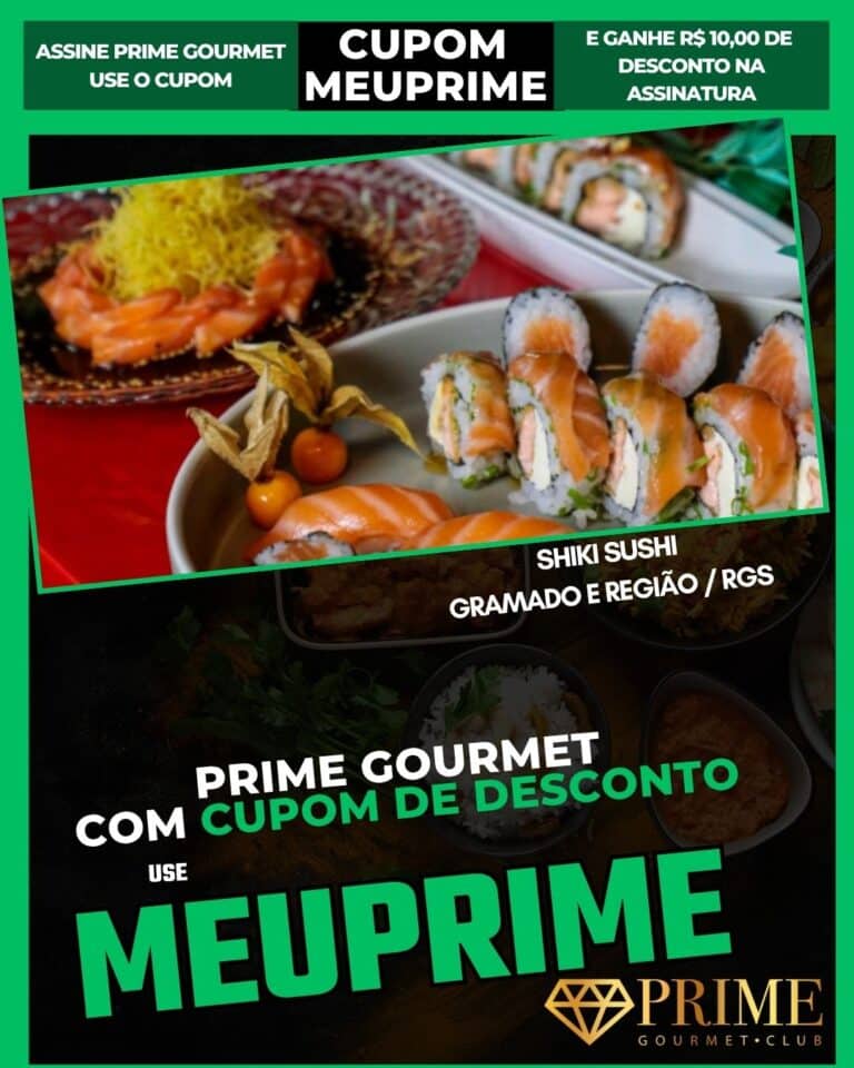 cupom prime gourmet gramado