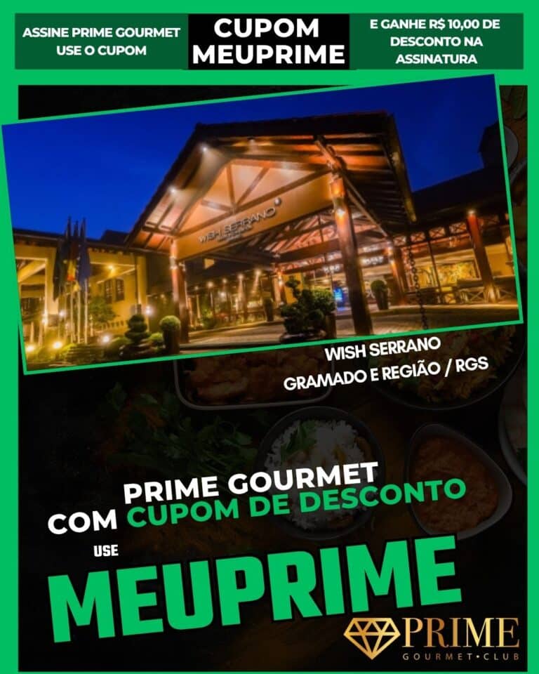 cupom prime gourmet gramado