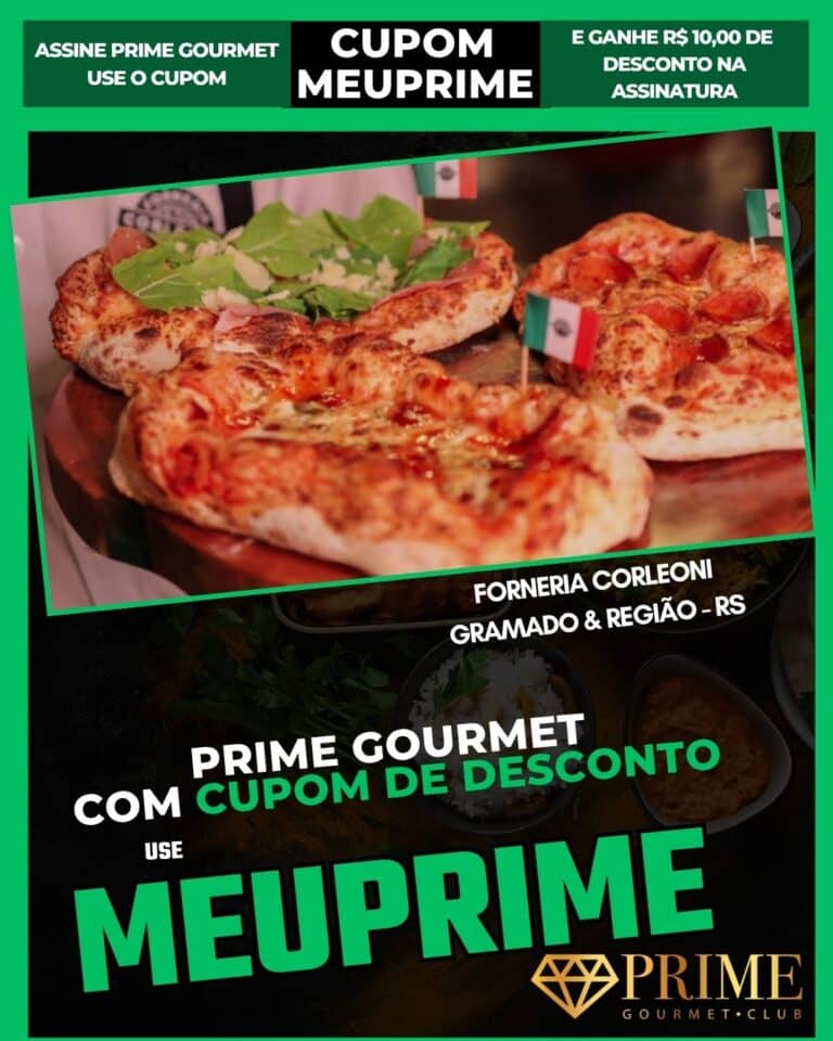 cupom prime gourmet gramado