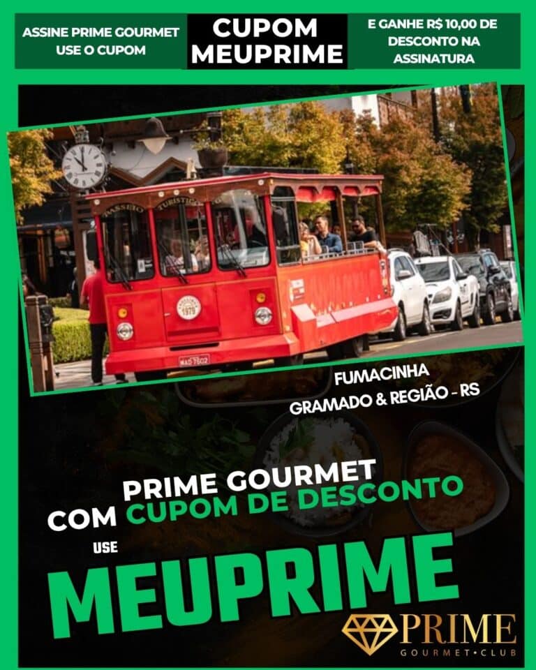cupom prime gourmet gramado