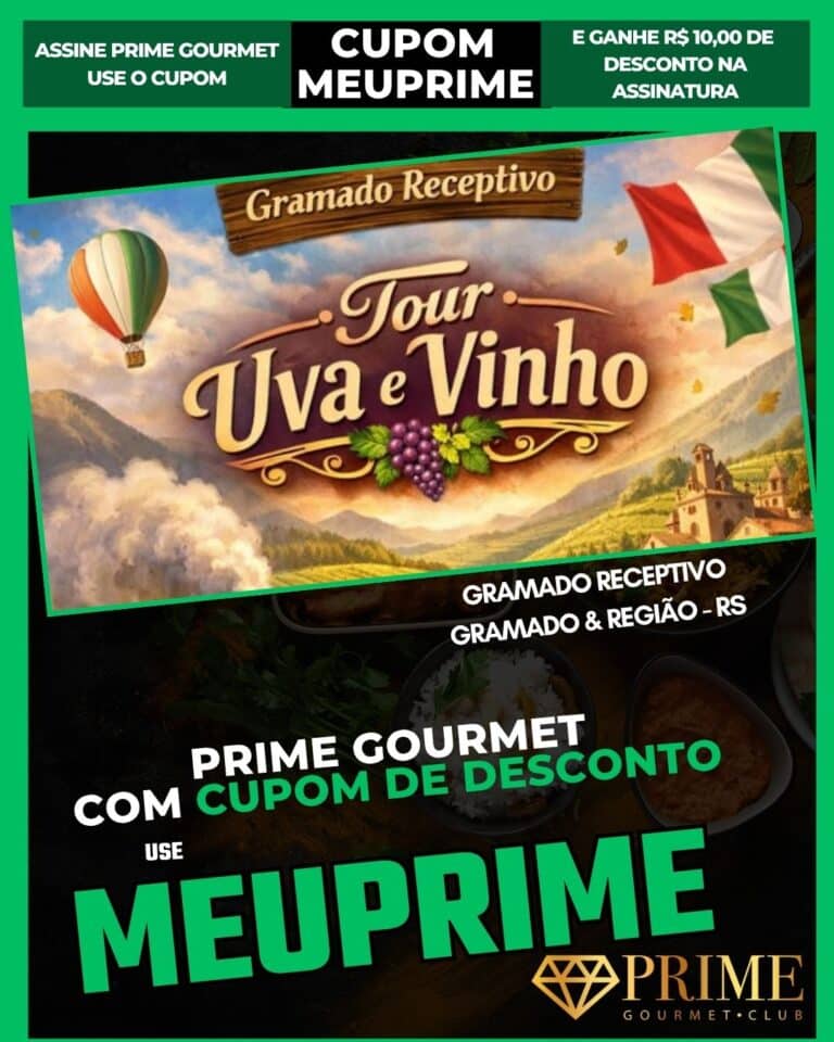 cupom prime gourmet gramado