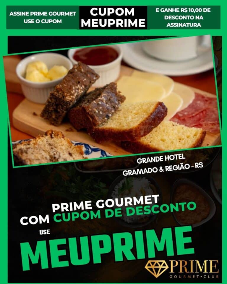 cupom prime gourmet gramado